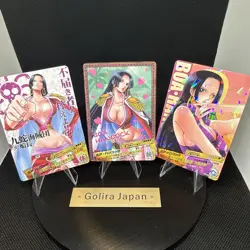 Boa Hancock ONE PIECE 2011 Trading Card 3 Card Set Japan - Image 1