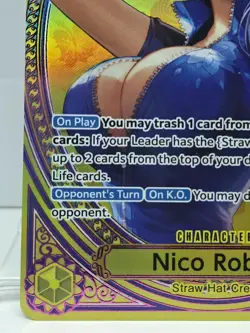 One Piece Nico Robin SP EB03-55 Extra Booster: Heroines Edition - Image 4