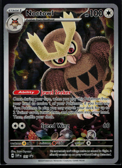 Noctowl - Promo SV: Scarlet & Violet Promo Cards 141 NM E3877 - Image 1