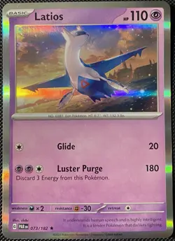 Latios 073/182 SV04: Paradox Rift Holo - Pokemon Card - Image 1