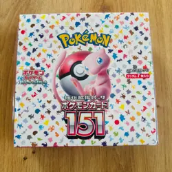 Pokemon Card 151 sv2a Japanese Booster Box | BRAND NEW & SEALED - Image 1