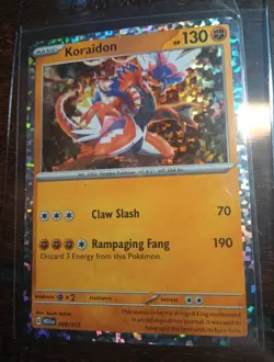 Koraidon 008/015 McDonald's 2024 Holo Pokemon Card - Image 1