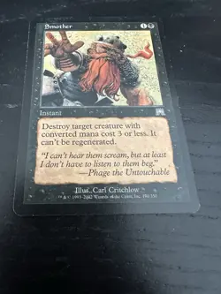 MTG magic cards 1x Smother Onslaught LP Magic The Gathering - Image 2