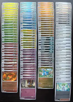 Mega Evolution Complete Master Base Set C/UC/R/EX/Reverse/Energy (262 Cards) - Image 4
