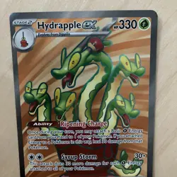 Hydrapple ex 156/142 Stellar Crown Ultra Rare Full Art Holo Pokemon Card NM/M - Image 3