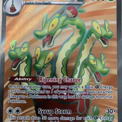 Hydrapple ex 156/142 Stellar Crown Ultra Rare Full Art Holo Pokemon Card NM/M - Image 4