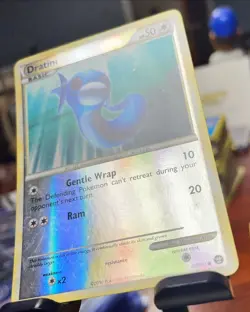LP + 🔥 Dratini 62/102 HGSS Triumphant Reverse Holo Pokemon Card - Image 2