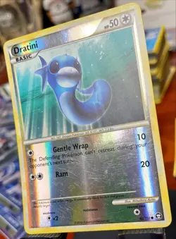 LP + 🔥 Dratini 62/102 HGSS Triumphant Reverse Holo Pokemon Card - Image 4