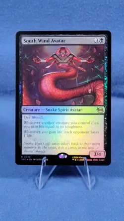 South Wind Avatar Reg Foil R Teenage Mutant Ninja Turtles TMT 78 Mtg NM 🔮 7* - Image 1