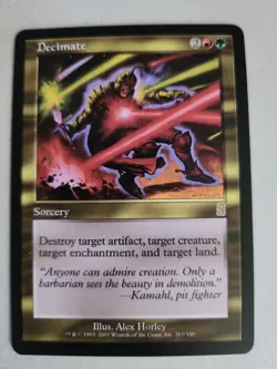 Decimate Odyssey Regular NM Near Mint MTG - Image 1