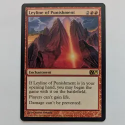 Leyline of Punishment, 2011 Core Set (M11) #148, NM MTG - Image 1