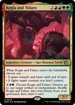 NM Kogla and Yidaro, MTG, March of the Machine, Magic the Gathering, 244 - Image 1
