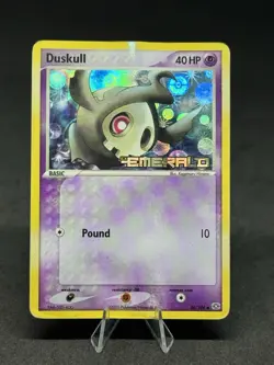 Pokemon Duskull 46/106 Emerald Reverse Holo - Image 1