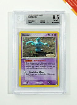 Pokemon BGS 8.5 Wynaut #71 Reverse Foil Ex Legend Maker 2006 English - Image 1