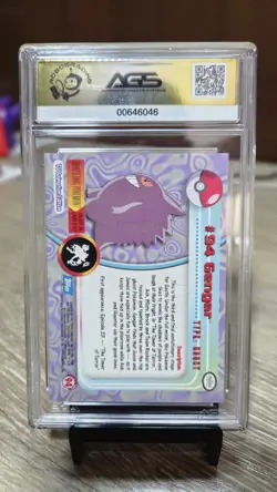 1999 TOPPS POKEMON T.V. GENGAR SERIES 2 MINT+ 9.5 - Image 2