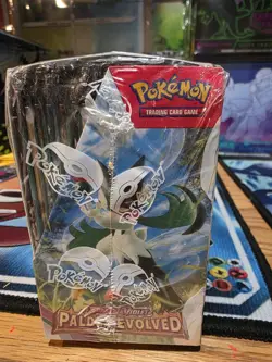 Pokemon SV02 Paldea Evolved Booster Box NEW w Acrylic Case 820650863493 - Image 3