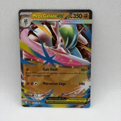 Mega Gallade EX Holo 048/086 Chaos Rising Pokemon TCG Double Rare NM condition - Image 1