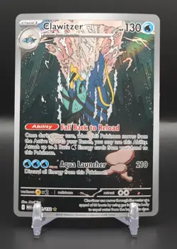 Pokemon - Clawitzer - 141/132 - Mega Evolution Illustration Rare - Image 1