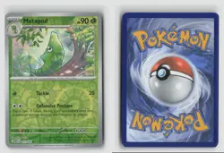 Metapod #011/165 Sv Scarlet & Violet 151 Reverse Holo Pokemon TCG NM - Image 3