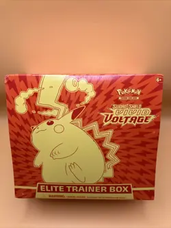 New 2020 ETB Pokemon Vivid Voltage Elite Trainer Box + 2 Sealed Booster Packs - Image 2