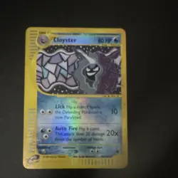 Pokemon Cloyster Expedition Base Set Holo Rare Reverse Holo 008/165 80 HP - Image 3