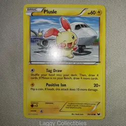 Pokemon Dark Explorers 39/108 Plusle - Common - Heavily Played - Image 3