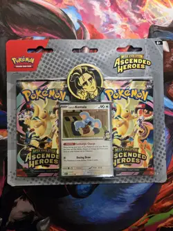 Pokemon Mega Evolution Ascended Heroes 2-Pack Blister Larry’s Komala - Image 1