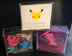 Pokemon ETB Display Case Acrylic Magnetic Lid Protective ELITE TRAINER BOX - Image 1