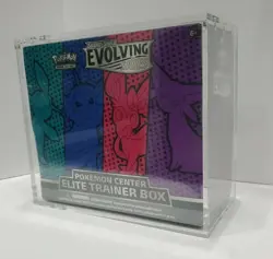 Pokemon ETB Display Case Acrylic Magnetic Lid Protective ELITE TRAINER BOX - Image 3