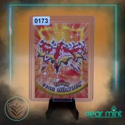 💥 MOLTRES 1999 Topps Pokemon TV Non Holo Animation 1st Series Blue Logo # 146 - Image 3