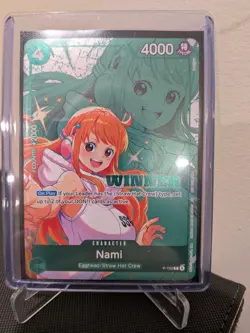 Nami (Winner Pack 2026 Vol. 2) PR One Piece Promotion Cards P-102 NM Foil - Image 1
