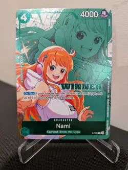 Nami (Winner Pack 2026 Vol. 2) PR One Piece Promotion Cards P-102 NM Foil - Image 4