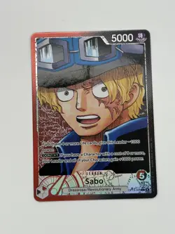 One Piece Card Game Sabo OP13-004 Alternate Art Carrying on his Will ENGLISH - Image 1