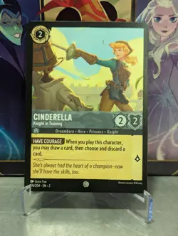 Disney Lorcana: Rise of the Floodborn - Cinderella - #176/204 Common - NON Foil - Image 1