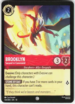 Brooklyn Second in Command 120/204 Whispers in the Well Disney Lorcana - Image 1