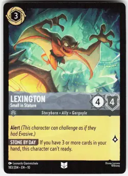 Lexington Small in Stature 183/204 Whispers in the Well Disney Lorcana - Image 1