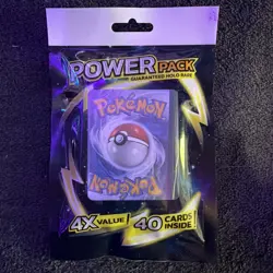 Pokemon Power Pack - 40 Cards - 1 Powerful Holo Card Guarantee - New Unopened - Image 1