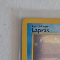 Pokemon Lapras 10/62 Fossil Holo Rare 80 HP Basic Card 1999 Wizards - Image 3