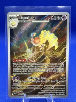 Pokemon TCG Espathra Card 197/182 Paradox Rift Series - Image 1