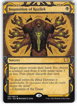 Inquisition of Kozilek *Rare* Magic MtG x1 Strixhaven Mystical Archives - Image 1
