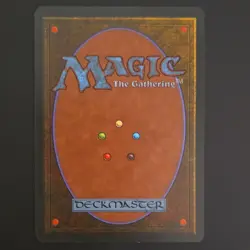 MTG Blue Elemental Blast Revised Edition 1995 English Misprint Off Center - Image 2