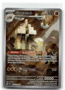 Garganacl 202/182 Illustration Rare Paradox Rift Pokemon NM b4 - Image 1
