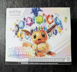 PRISMATIC EVOLUTIONS 🔥 ETB ELITE TRAINER BOX 🔥 New Sealed Pokemon TCG - Image 1