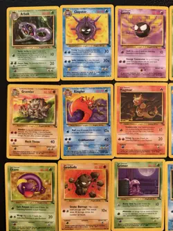 Vintage Pokemon TCG Fossil Lot - Image 2