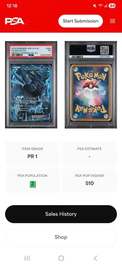 Dialga EX Pokemon 2013 BW9 Megalo Cannon SR Japanese 080/076 PSA 1 [POP 3]💥 - Image 3