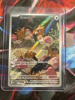 Pokemon TCG Spearow 151/132 Mega Evolution Illustration NM - Image 1