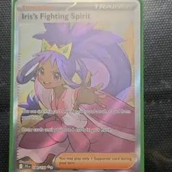 Pokemon TCG Iris's Fighting Spirit SV09 JT Holo Ultra Rare FA 180/159 - Image 1