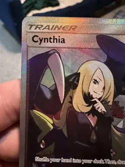 2019 Pokemon SM Hidden Fates Cynthia Shiny Vault Ultra Rare #SV82/SV94 - Image 2