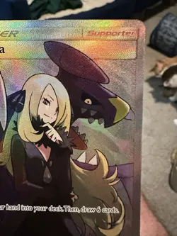 2019 Pokemon SM Hidden Fates Cynthia Shiny Vault Ultra Rare #SV82/SV94 - Image 3