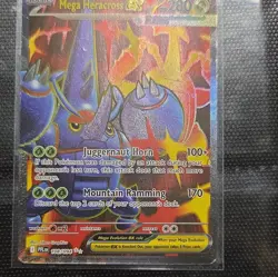 Pokemon TCG Mega Heracross EX XY Flashfire Holo Ultra Rare 108/094 220 HP - Image 1